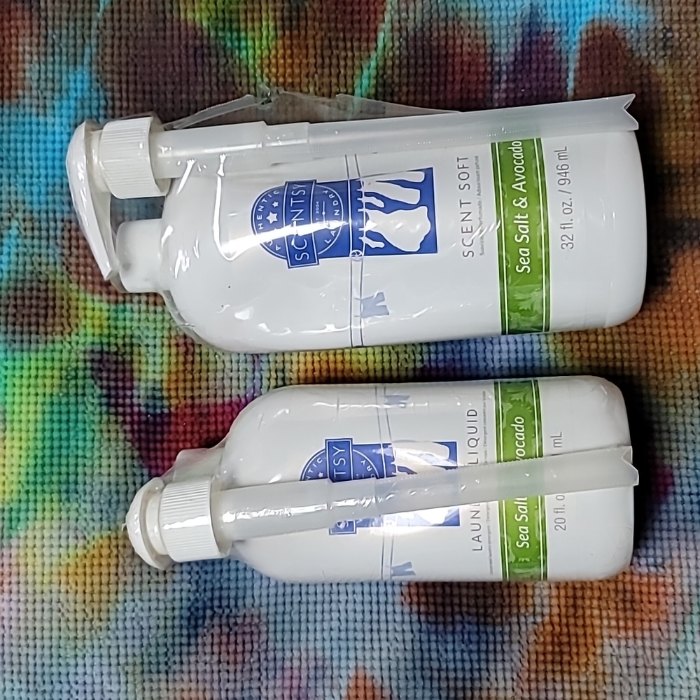 Scentsy Laundry soap and softener